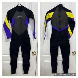Xcel Womens long sleeves Full Wetsuit size 6